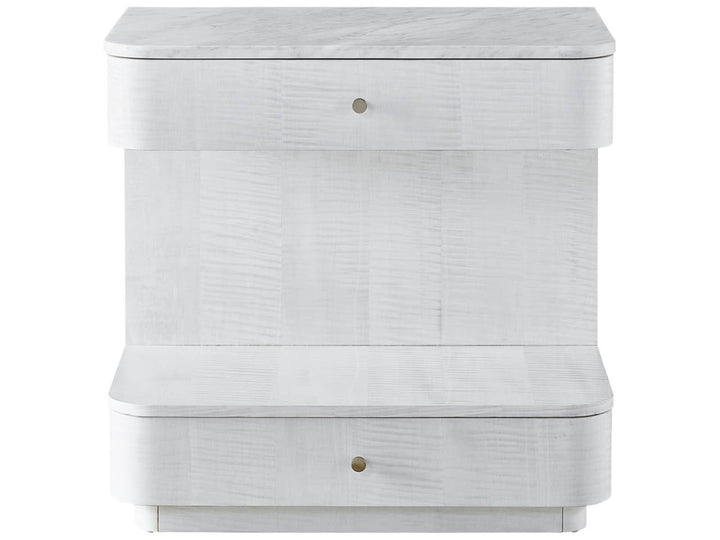American Home Furniture Universal Furniture Paris Nightstand Blanc Sycamore