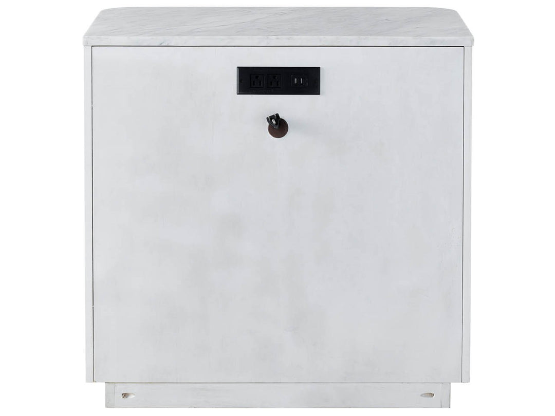 American Home Furniture Universal Furniture Paris Nightstand Blanc Sycamore