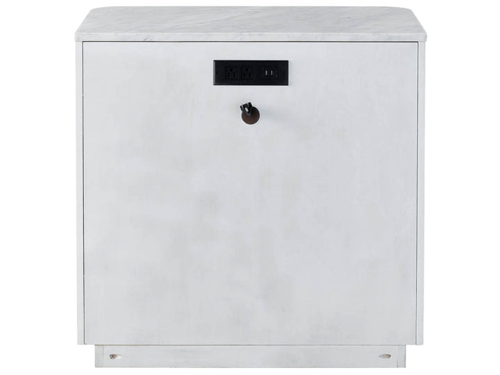American Home Furniture Universal Furniture Paris Nightstand Blanc Sycamore