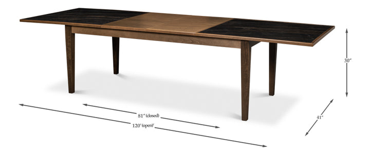 American Home Furniture | Sarreid - Butterfly Dining Table