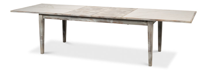 American Home Furniture | Sarreid - Vince Dining Table - Grey Oak