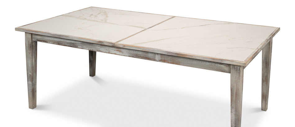 American Home Furniture | Sarreid - Vince Dining Table - Grey Oak