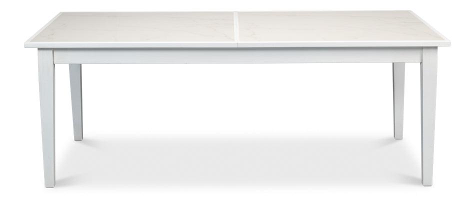 Sarreid Elton Butterfly Dining Table White DINING TABLES