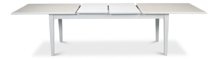 American Home Furniture | Sarreid - Elton Butterfly Dining Table White