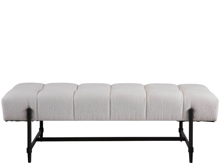 American Home Furniture Universal Furniture Bench Soft Matte Black