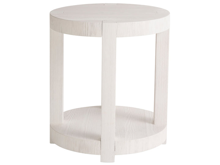 Weekender Hermosa Round End Table - AmericanHomeFurniture