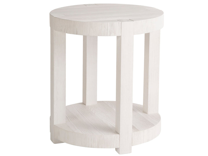 Weekender Hermosa Round End Table - AmericanHomeFurniture