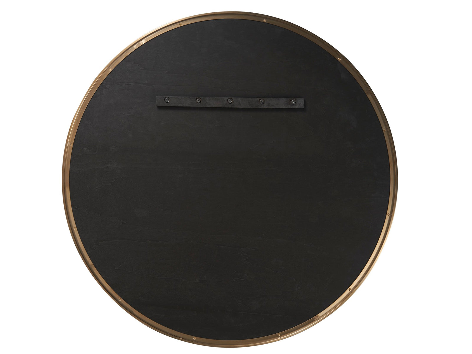 American Home Furniture Universal Furniture Orion Mirror White Satin Bronze
