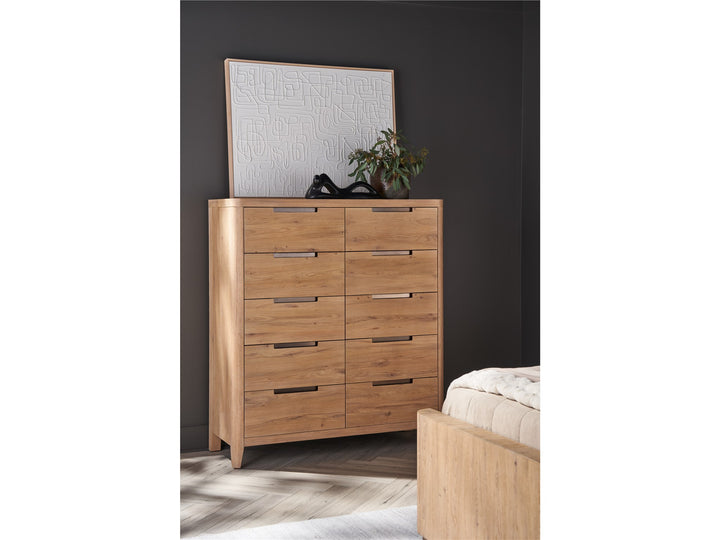 American Home Furniture Universal Furniture Walker Drawer Chest Organic Natural Oak