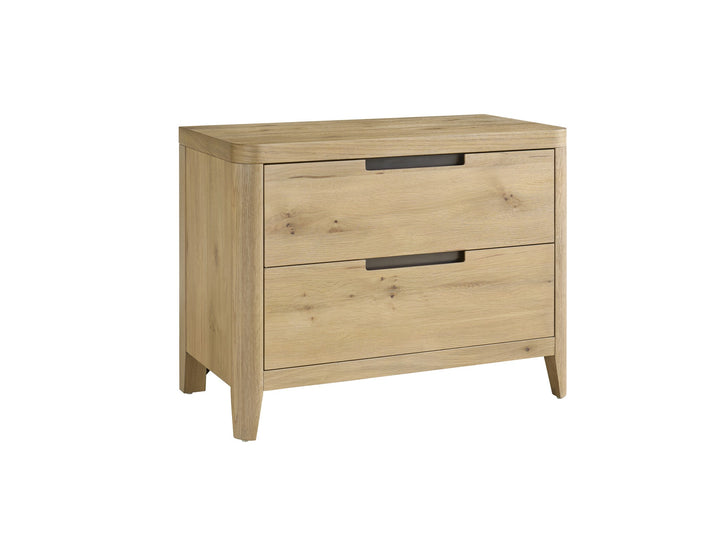 American Home Furniture Universal Furniture Walker Nightstand Organic Natural Oak
