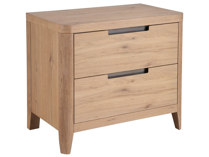 American Home Furniture Universal Furniture Walker Nightstand Organic Natural Oak