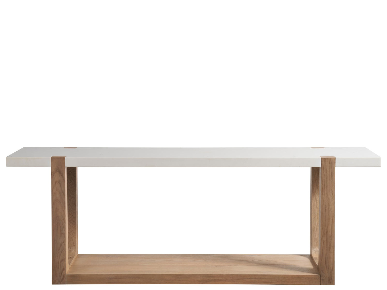American Home Furniture Universal Furniture Ellis Console Table Organic Natural Oak
