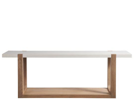 American Home Furniture Universal Furniture Ellis Console Table Organic Natural Oak