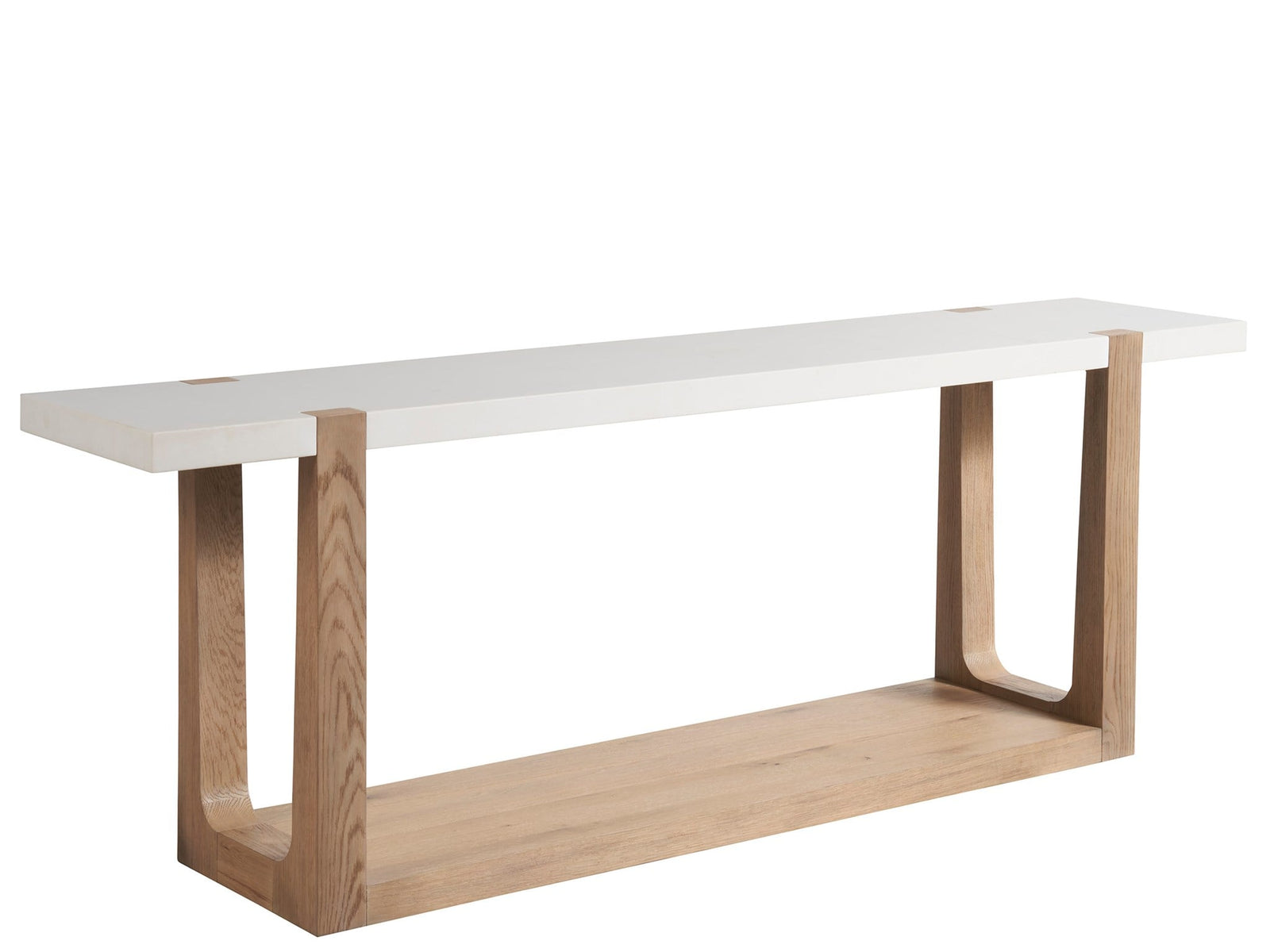 American Home Furniture Universal Furniture Ellis Console Table Organic Natural Oak