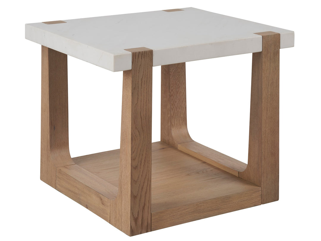 American Home Furniture Universal Furniture Ellis End Table Organic Natural Oak