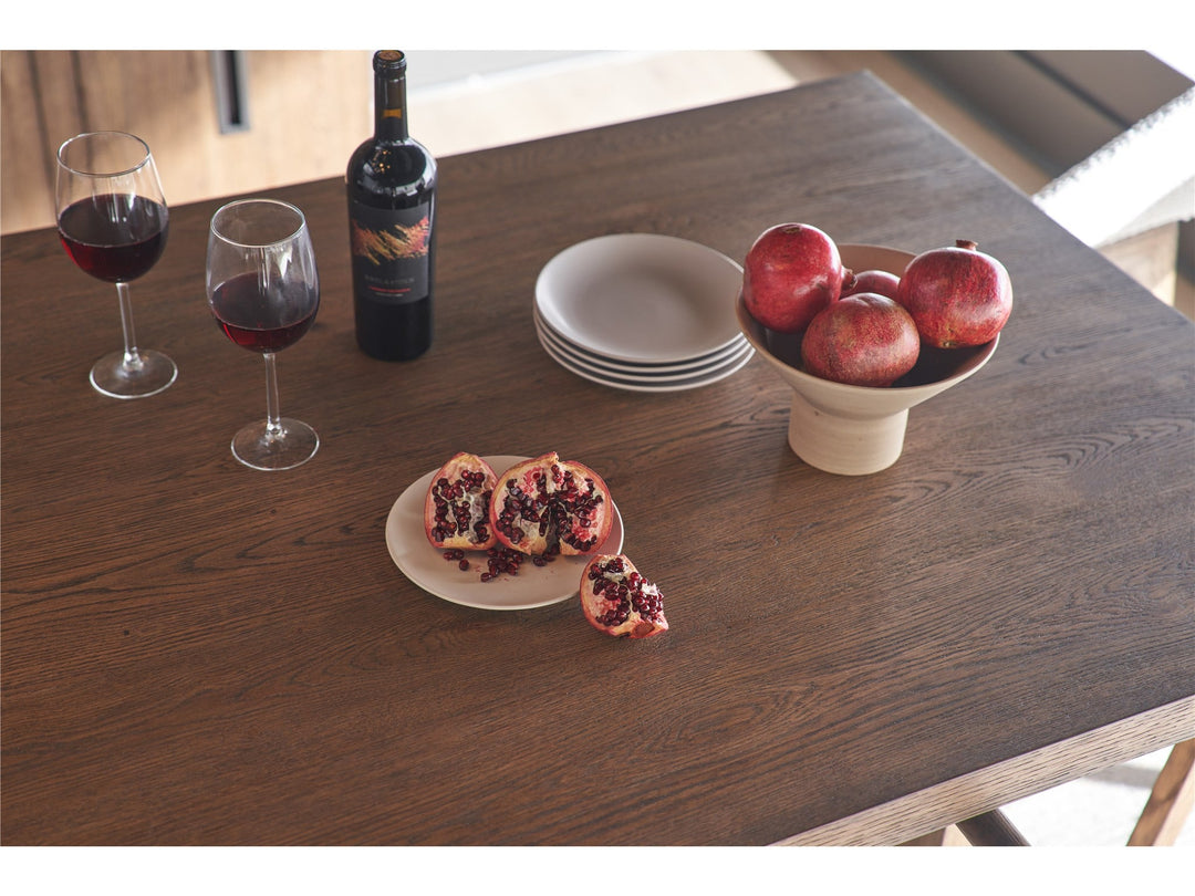 American Home Furniture Universal Furniture Eden Dining Table Medium Brown Oak