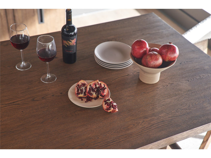 American Home Furniture Universal Furniture Eden Dining Table Medium Brown Oak