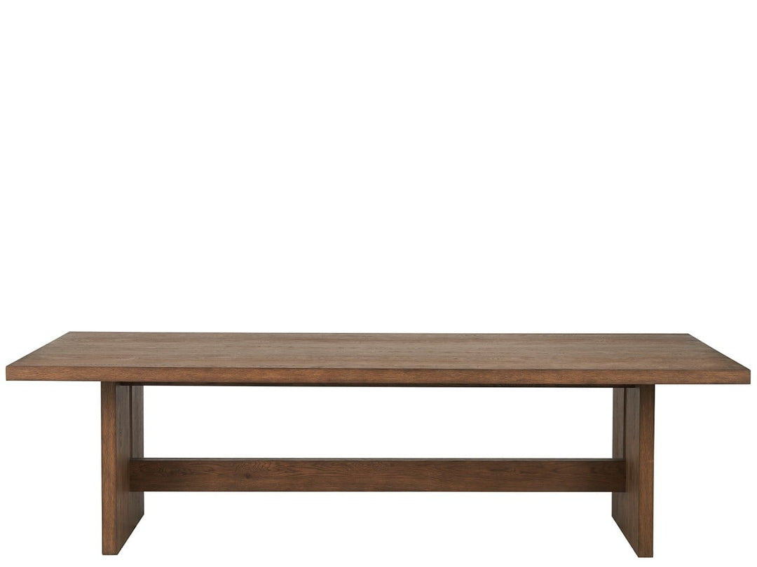 American Home Furniture Universal Furniture Eden Dining Table Medium Brown Oak