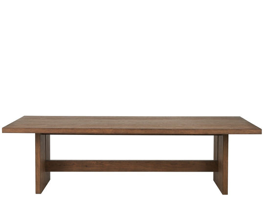 American Home Furniture Universal Furniture Eden Dining Table Medium Brown Oak