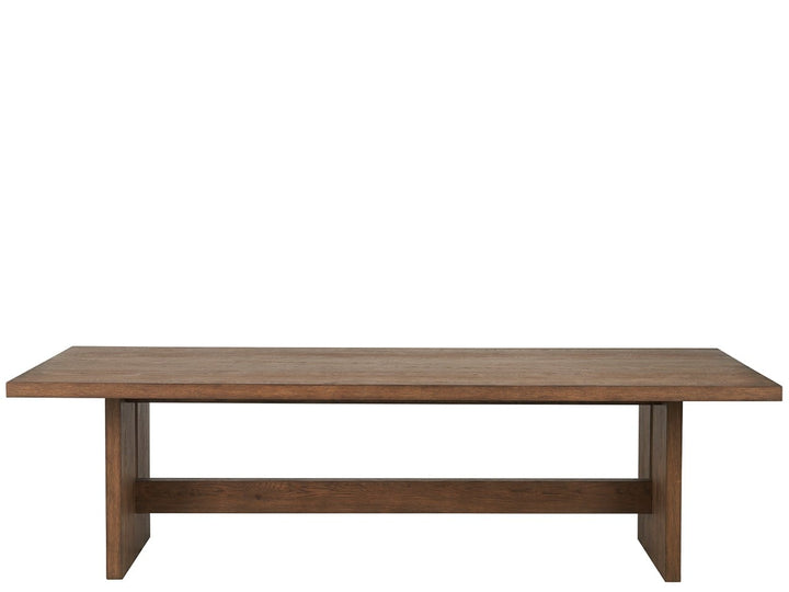 American Home Furniture Universal Furniture Eden Dining Table Medium Brown Oak