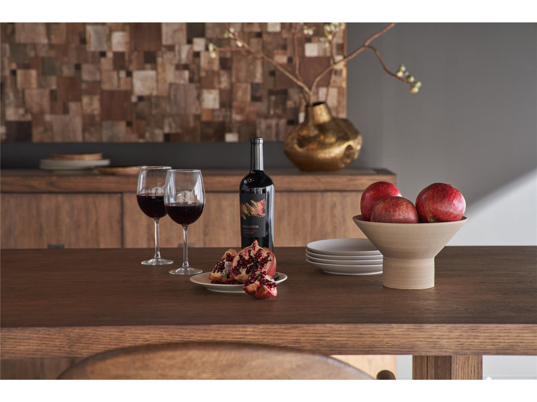 American Home Furniture Universal Furniture Eden Dining Table Medium Brown Oak