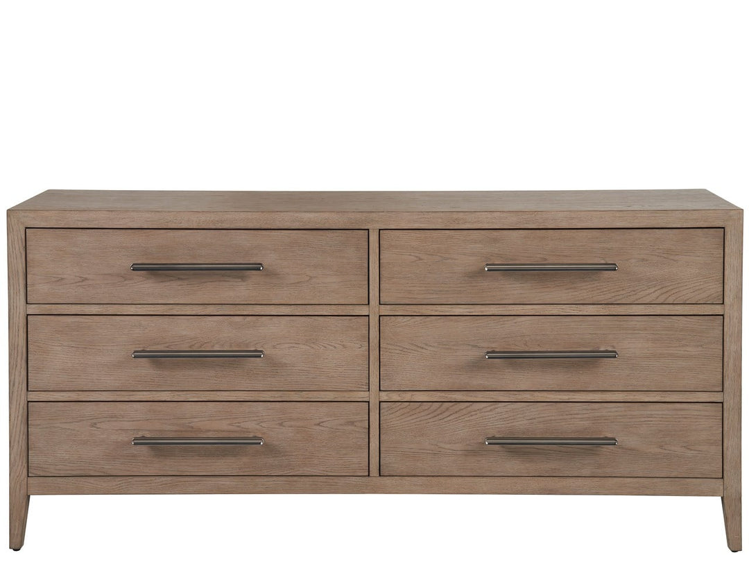 American Home Furniture Universal Furniture Cove Drawer Dresser Gray Oak