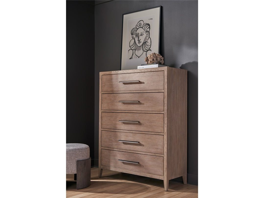 American Home Furniture Universal Furniture Cove Drawer Chest Gray Oak