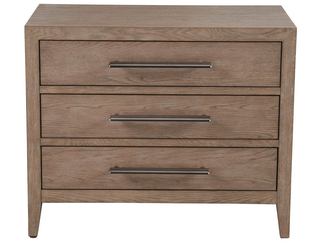 American Home Furniture Universal Furniture Cove Drawer Nightstand Gray Oak