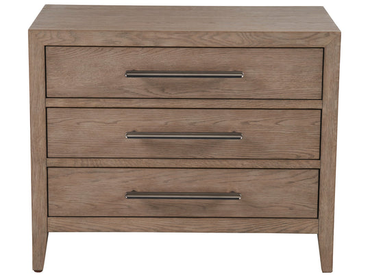 American Home Furniture Universal Furniture Cove Drawer Nightstand Gray Oak