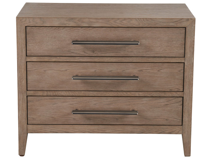 American Home Furniture Universal Furniture Cove Drawer Nightstand Gray Oak