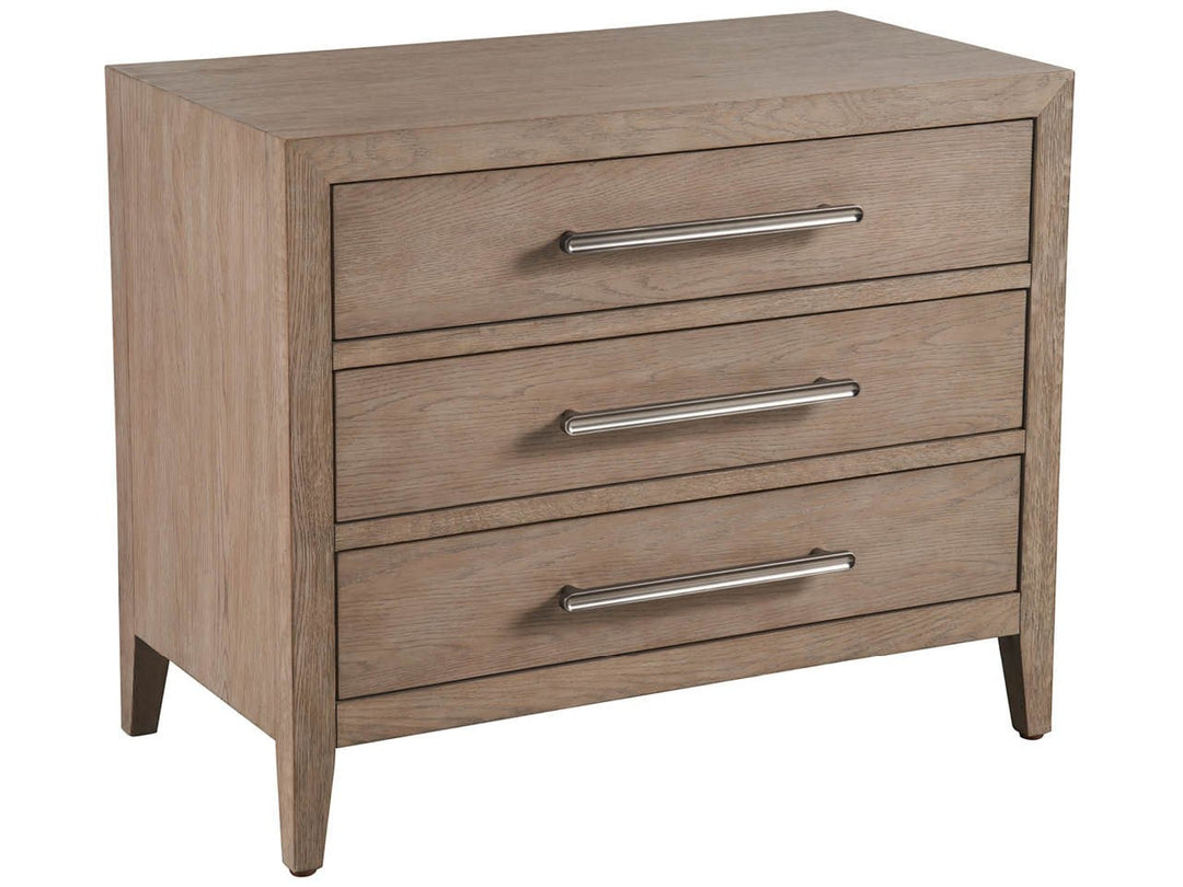 American Home Furniture Universal Furniture Cove Drawer Nightstand Gray Oak