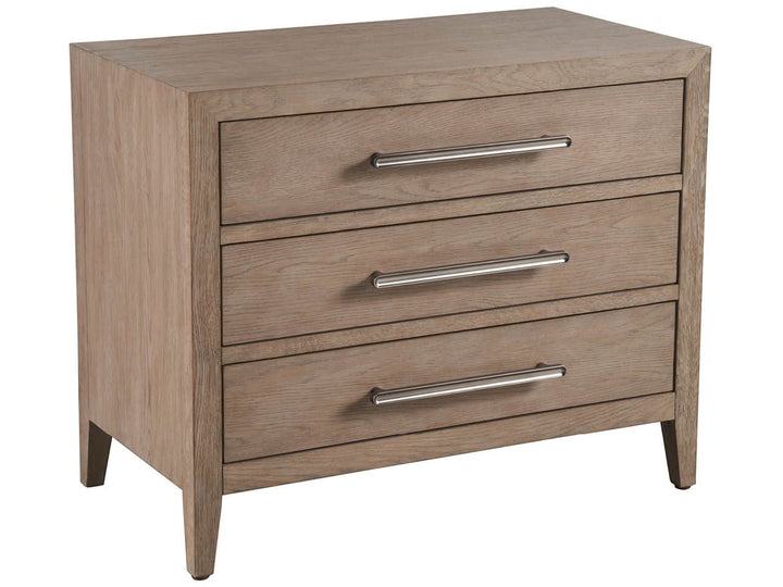 American Home Furniture Universal Furniture Cove Drawer Nightstand Gray Oak