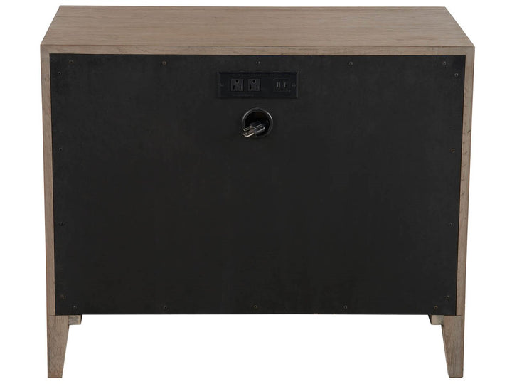 American Home Furniture Universal Furniture Cove Drawer Nightstand Gray Oak