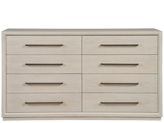 American Home Furniture Universal Furniture Astrid Drawer Dresser White Oak