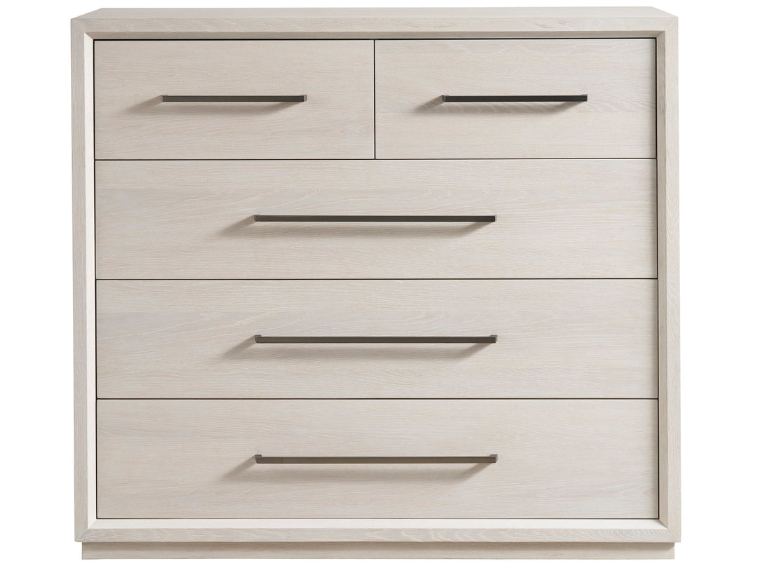 American Home Furniture Universal Furniture Astrid Drawer Chest White Oak