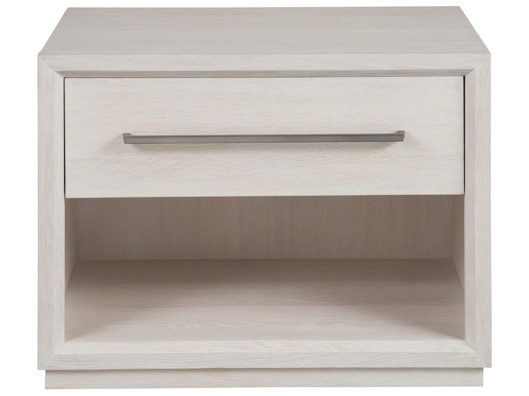 American Home Furniture Universal Furniture Astrid Drawer Nightstand White Oak