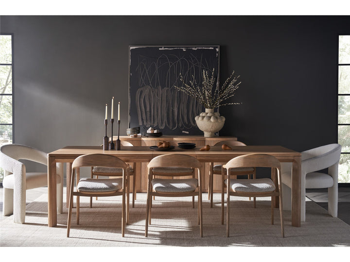 American Home Furniture Universal Furniture Malone Dining Table Natural Oak 