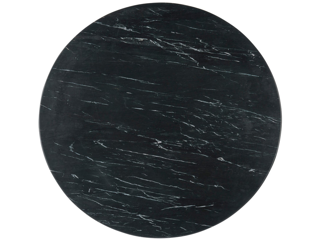 American Home Furniture Universal Furniture Slate Dining Table Black Merino/Antique Silver