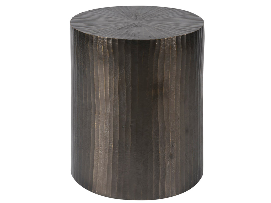 American Home Furniture Universal Furniture Asher Round End Table Graphite