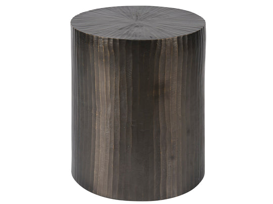 American Home Furniture Universal Furniture Asher Round End Table Graphite
