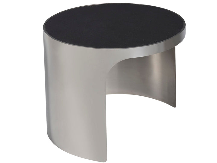 American Home Furniture Universal Furniture Revolve Smallall Nesting Table Black Granite/Polished Nickel