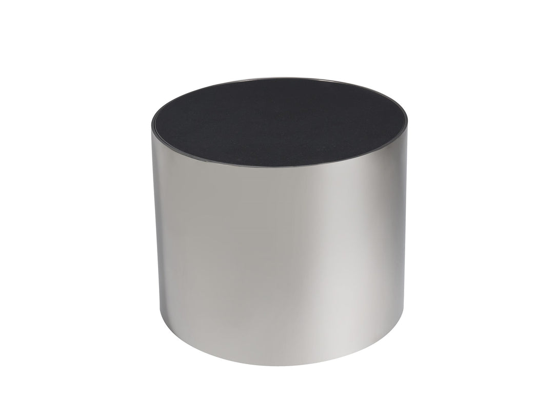 American Home Furniture Universal Furniture Revolve Smallall Nesting Table Black Granite/Polished Nickel