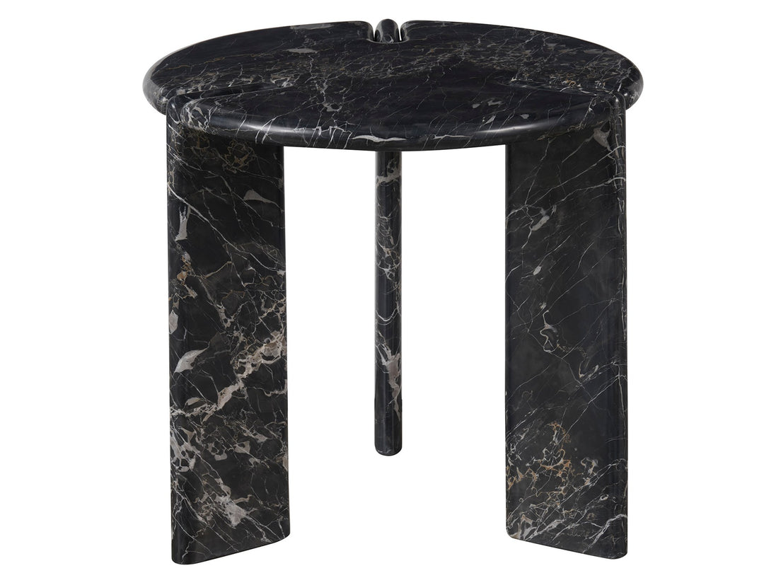 American Home Furniture Universal Furniture Magnus End Table Golden Portoro Marble