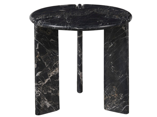 American Home Furniture Universal Furniture Magnus End Table Golden Portoro Marble