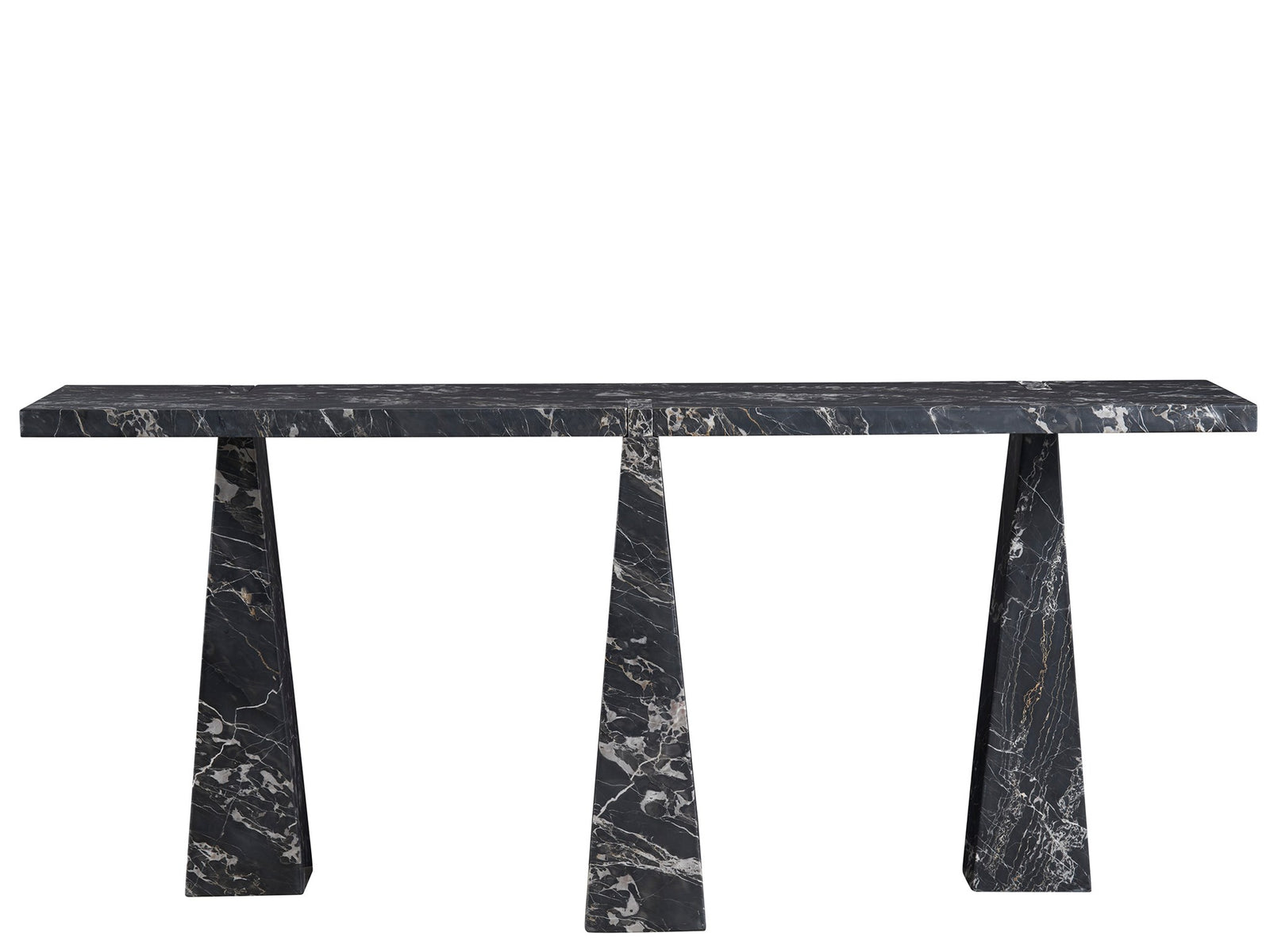 American Home Furniture Universal Furniture Spectrum Sofa Table Golden Portoro Marble