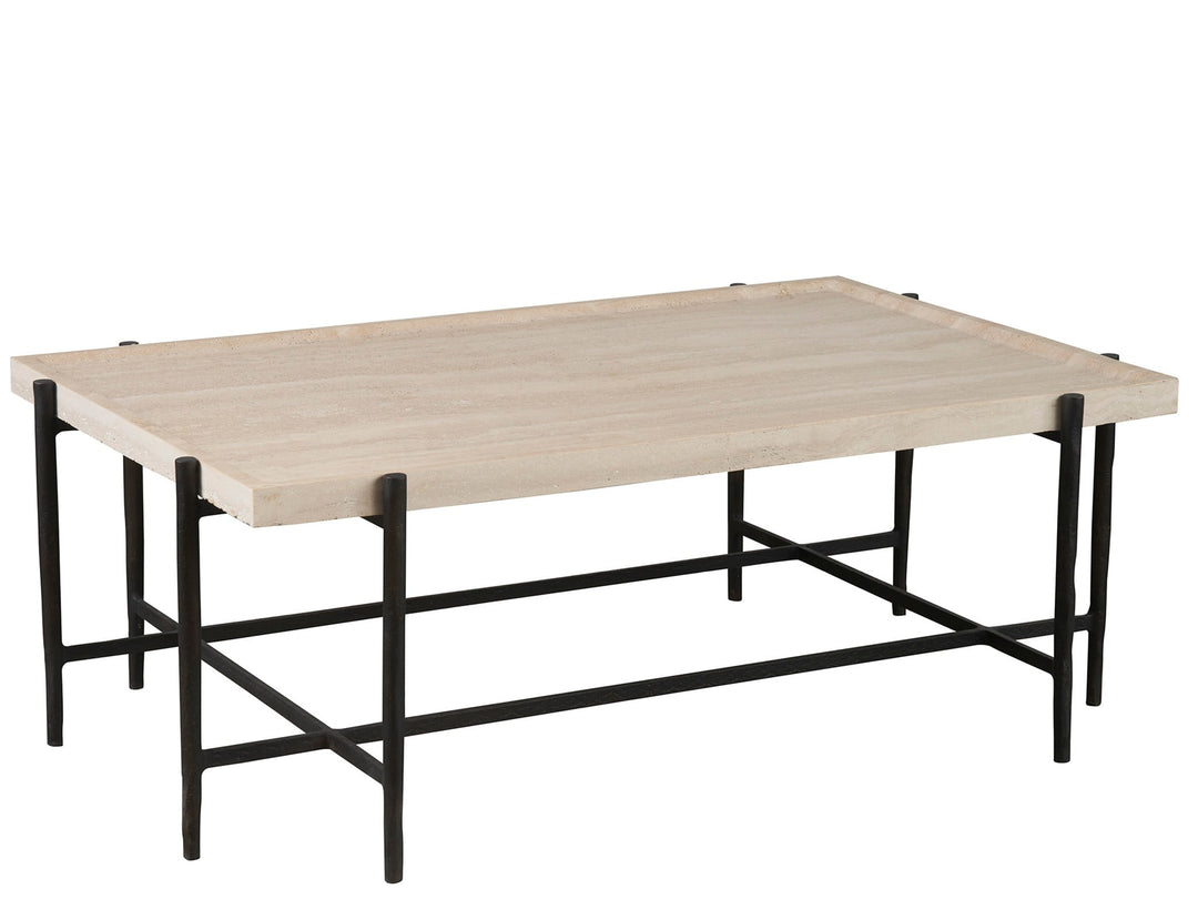 American Home Furniture Universal Furniture Theron Cocktail Table Travertine