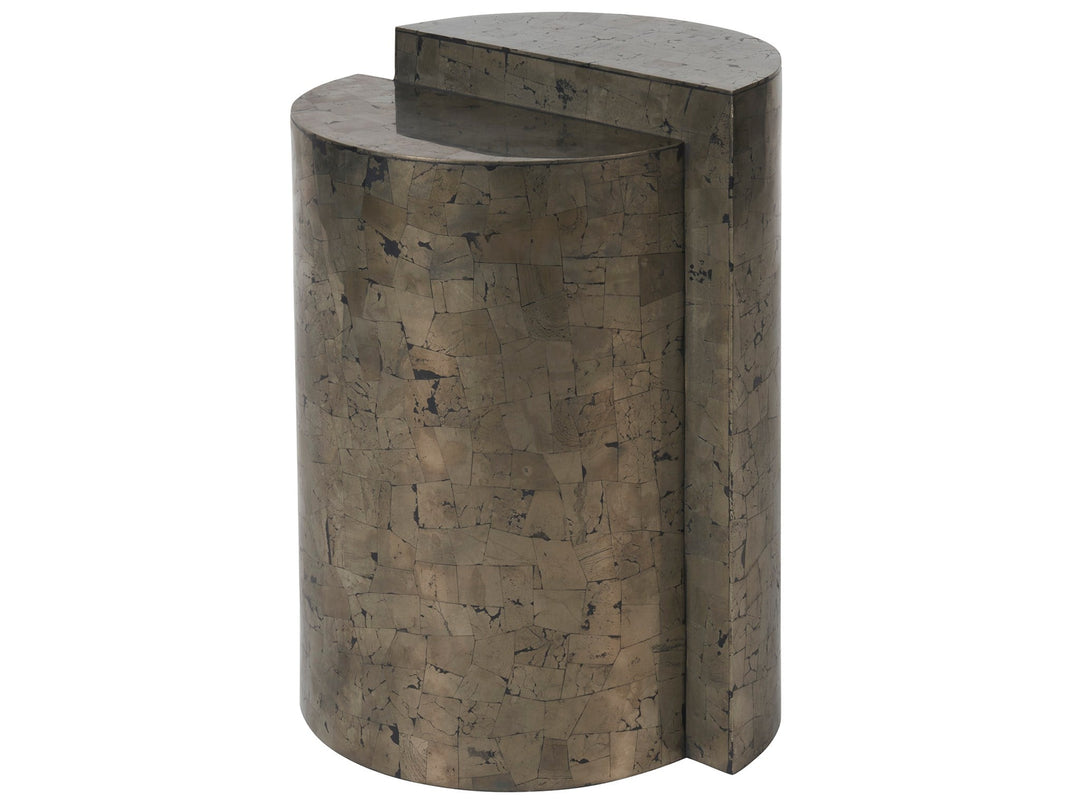 American Home Furniture Universal Furniture Cosmallo End Table Pyrite
