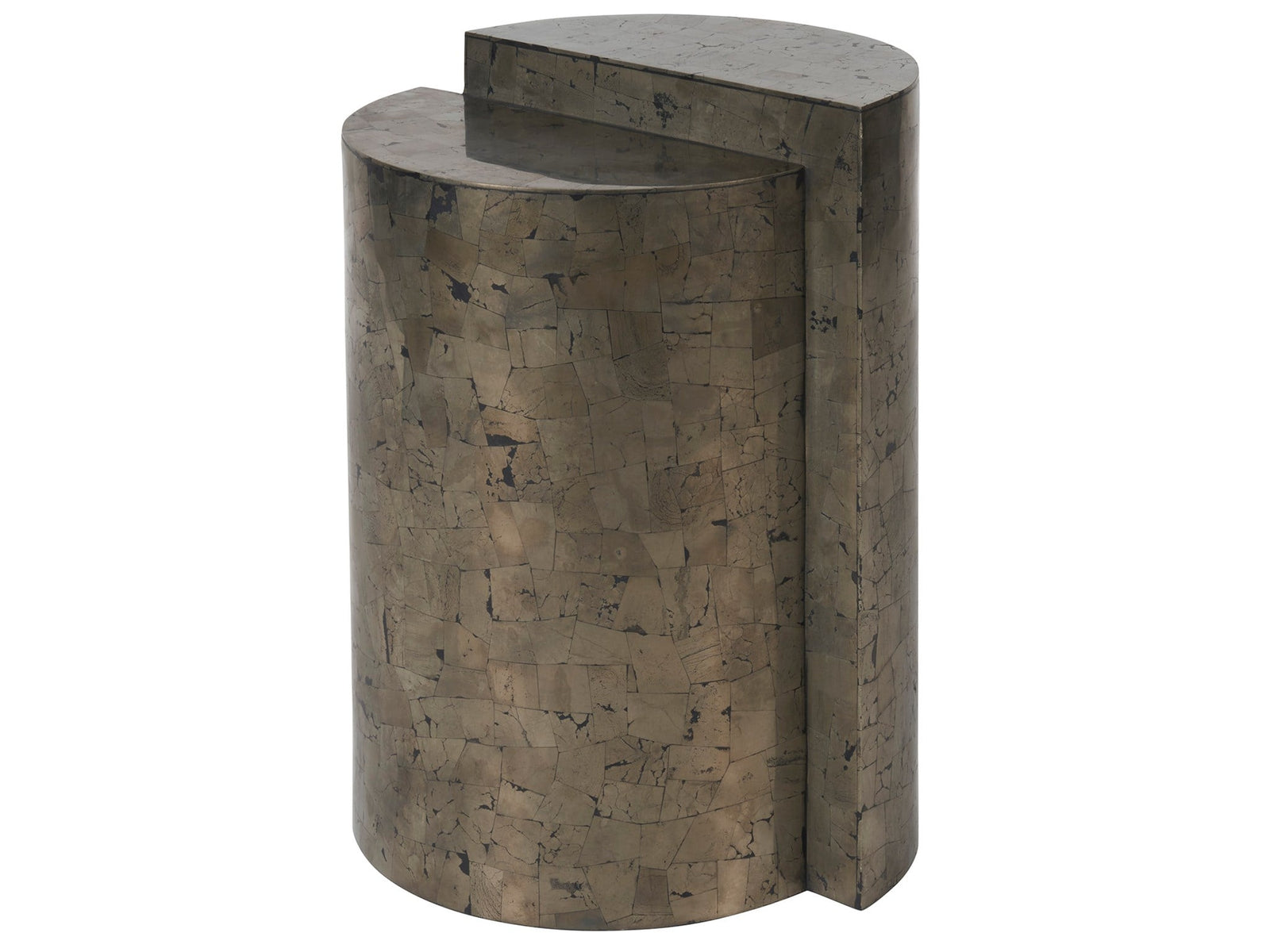 American Home Furniture Universal Furniture Cosmallo End Table Pyrite