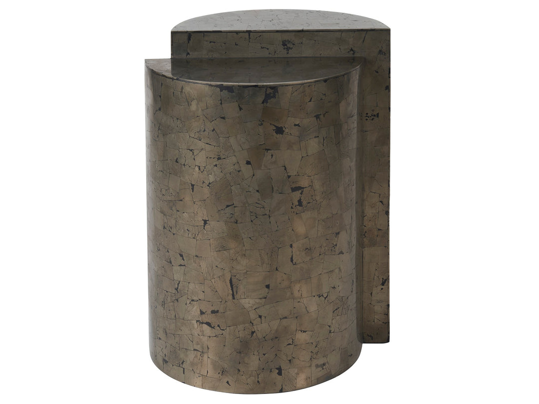American Home Furniture Universal Furniture Cosmallo End Table Pyrite
