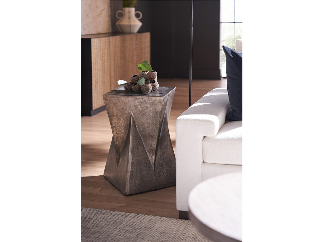 American Home Furniture Universal Furniture Persephone Side Table Graphite 
